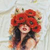 Тениска "Музата на маковете"