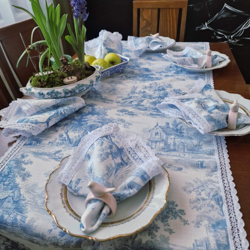 Тишлайфер "Toile de Jouy"  140/50