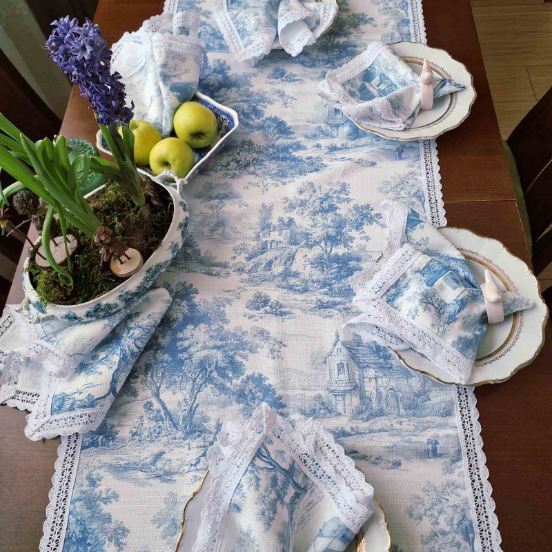 Тишлайфер "Toile de Jouy"  140/50