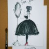 Картичка "Vintage Girl"