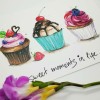 Картичка "Cupcake"