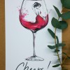 Картичка "Wine Romantic"