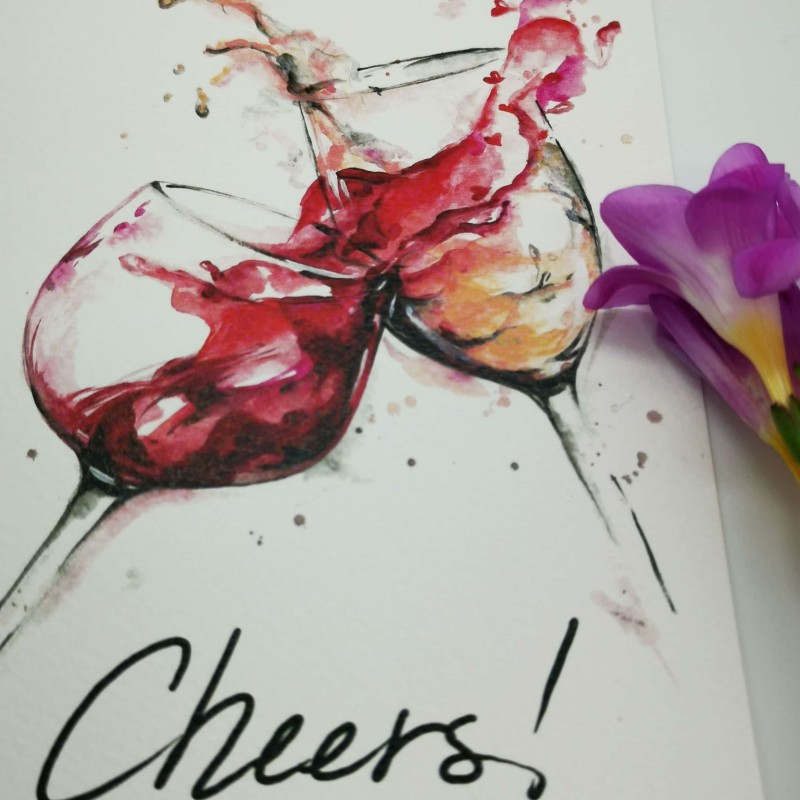 Картичка "Wine Lover"