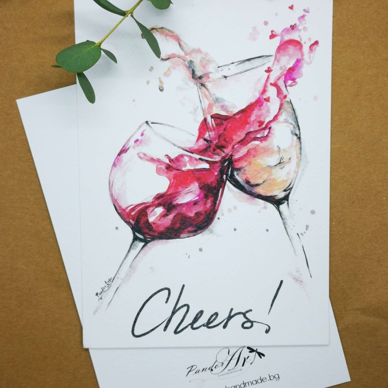 Картичка "Wine Lover"