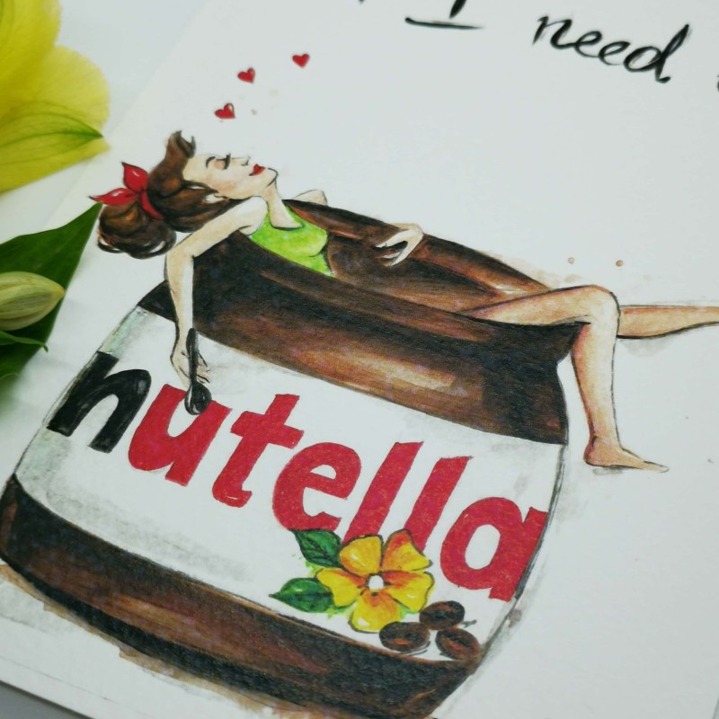 Картичка "Nutella"