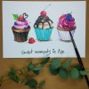 Картичка "Cupcake"