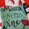 Кутия "Mama needs wine" мента