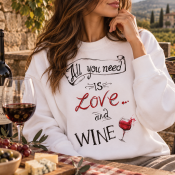Суичър "Love and Wine"