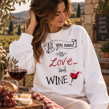 Суичър "Love and Wine"