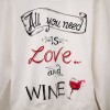 Суичър "Love and Wine"