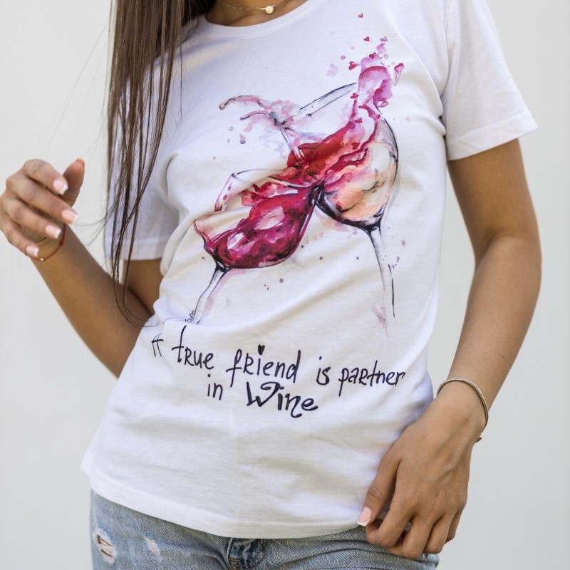 Тениска "Wine Lover"