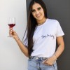Тениска "Time for wine"