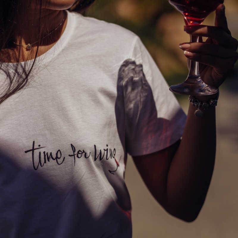 Тениска "Time for wine"