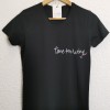 Тениска "Time for wine" в черно